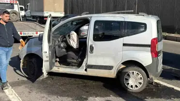 Kazanın meydana geldiği yol kesimi