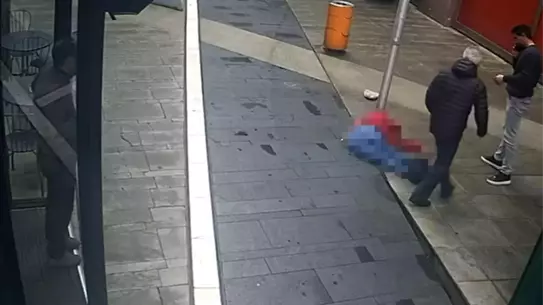 Kaza anına dair fotoğraf