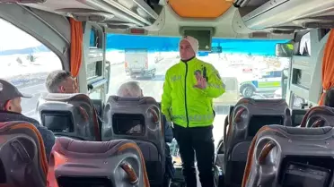 Kars trafik denetim ekipleri