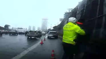 Polis ekipleri olay yerinde