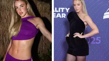 Keely Hodgkinson yarış sonrası zafer anı