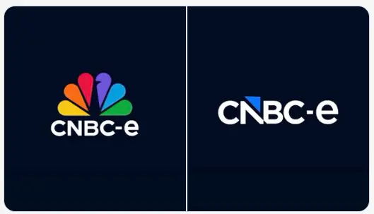 CNBC-e stüdyo ve yeni logo uygulaması