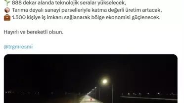 Bayındır Sera OTB’de inşa edilen yeni altyapı