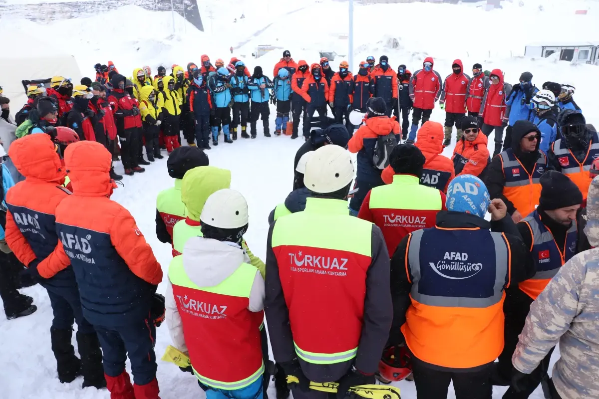 AFAD’dan Erciyes’te Çığ Kurtarma Eğitimleri Başladı