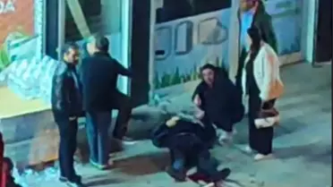 Kavga anından fotoğraf