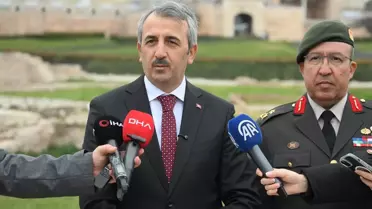 Fuar alanındaki yerli savunma sistemleri sergisi