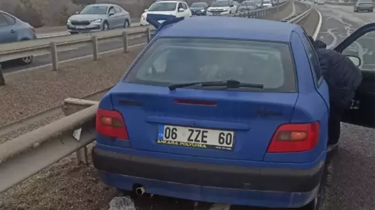 Kaza sonrası hasarlı araç