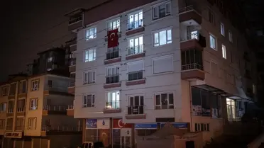 Kaza sonrası helikopter enkazı