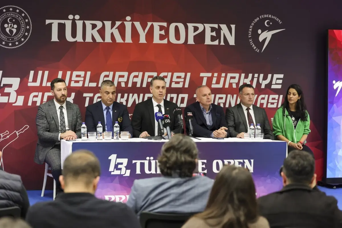 13. Uluslararası Türkiye Açık Taekwondo Turnuvası Yarın Başlıyor