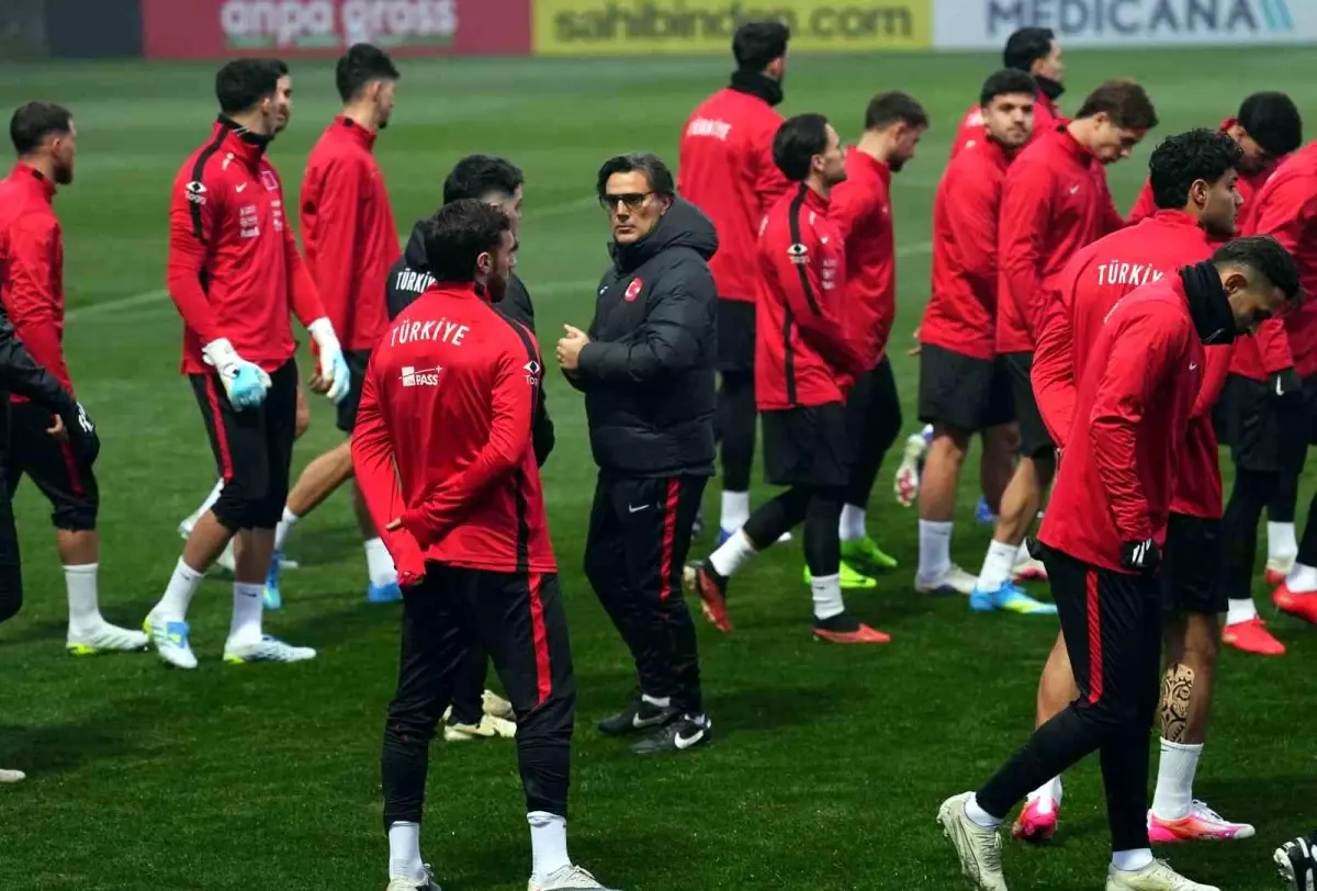 A Milli Takım Romanya Maçı İçin Hazırlıklarını Hızlandırdı