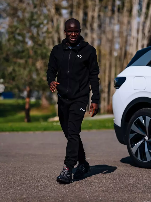 Kanté antrenman sırasında