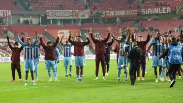 Trabzonspor deplasmanda galibiyet sevinci