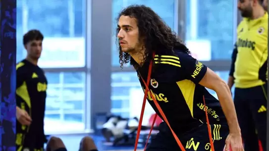 Fenerbahçe antrenman anı