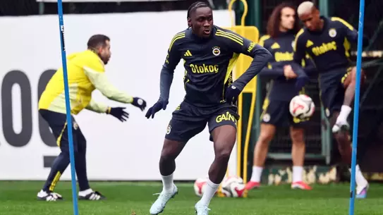 Fenerbahçe çift antrenman görüntüsü