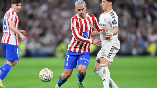 Maçın kritik anlarından biri