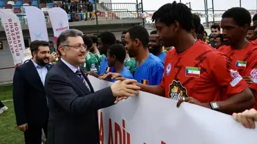 Turnuva açılış töreni