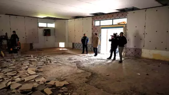 Dijital Tarih Müzesi inşaat alanı fotoğrafı