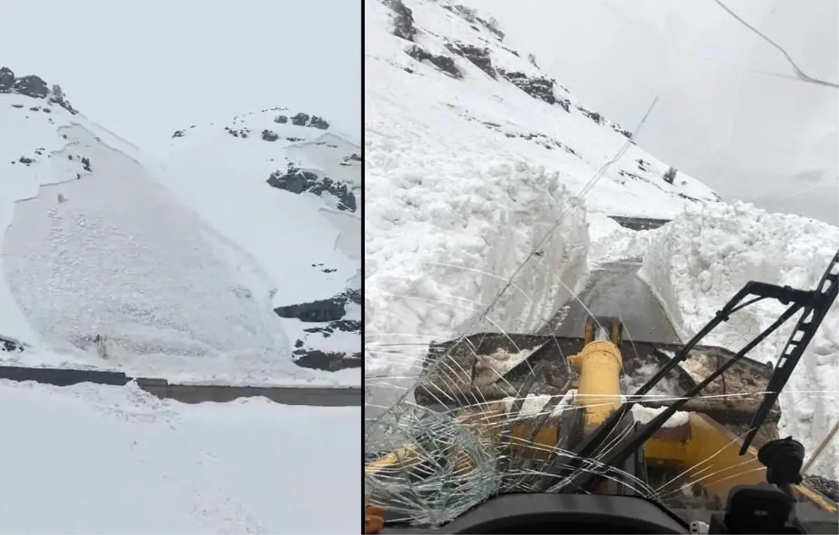 Hakkari'de Çığ Hareketi Yolları Kapattı: Köylüler Uyarıyor