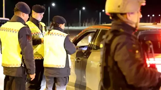 Denetim sırasında ele geçirilen araçlar