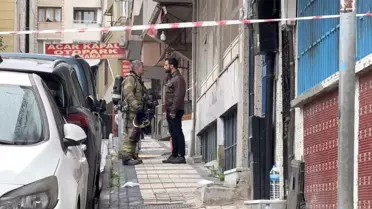 Yangın tüpü dolumu yapılan iş yerinin iç mekanı