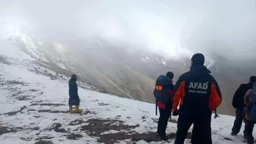 Kurtarılan dağcının bağ evindeki ilk fotoğrafı