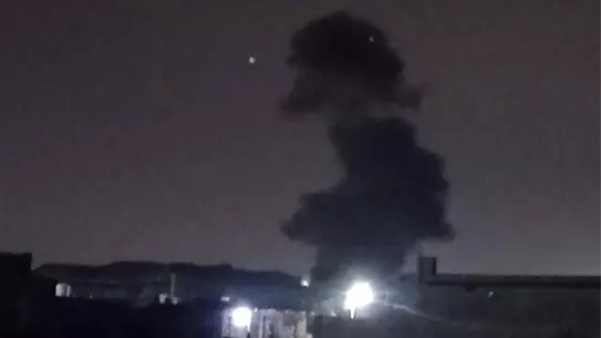 Saldırı sonrası yıkım