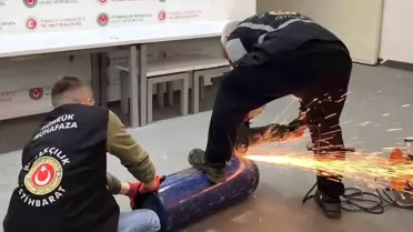 Ele geçirilen skunk uyuşturucu