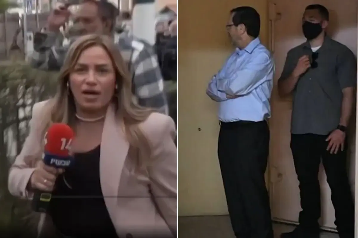 İsrail Cumhurbaşkanı Herzog'un Basın Açıklaması Sırasında Füze Düşmesi Bölgeyi Alarmda Tutuyor