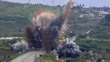 İsrail'in Lübnan'a düzenlediği saldırı sonrası yıkım