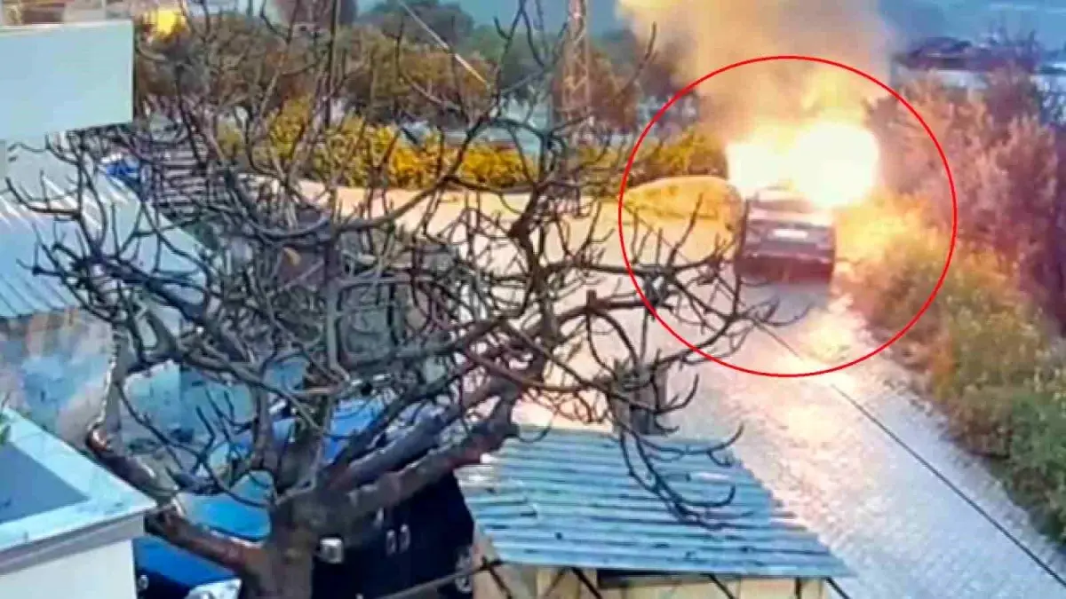 Hatay’da İftar Vakti Araba Kundaklama Girişimi Yetkilileri Şoke Etti