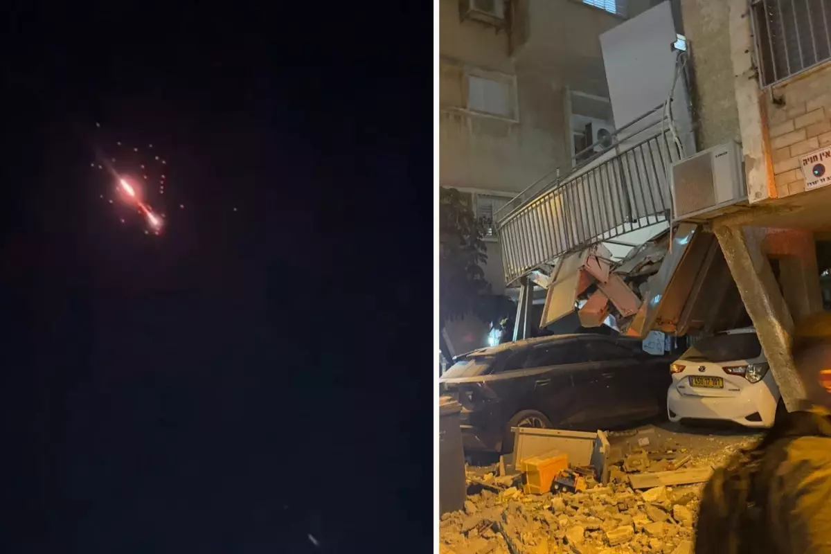 İran'dan Tel Aviv'e Füzeli Saldırı: 3 Sivilli Yaralandı