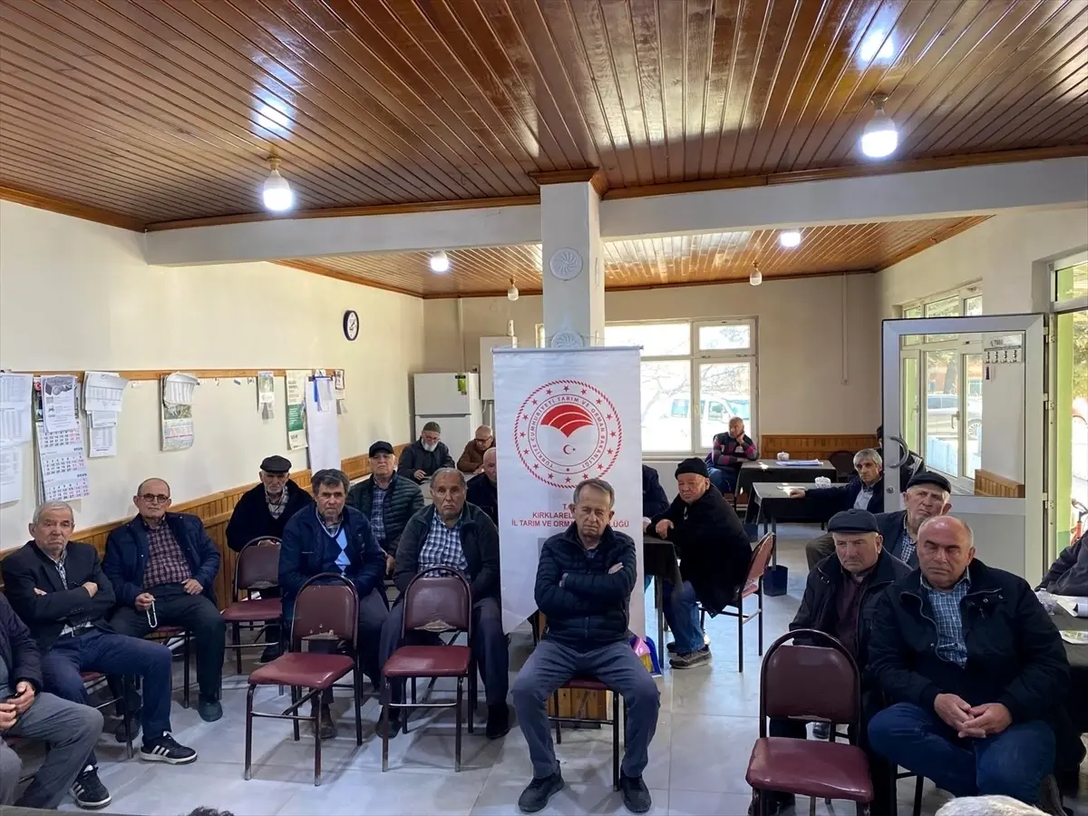 Kırklareli'de Meteoroloji ve Tarım Bilgilendirme Çalışmaları Hız Kazandı