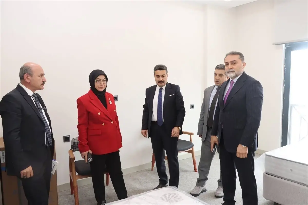 Rukiye Toy, Sivas Eğitim Merkezi İnşaatını Yerinde İnceledi