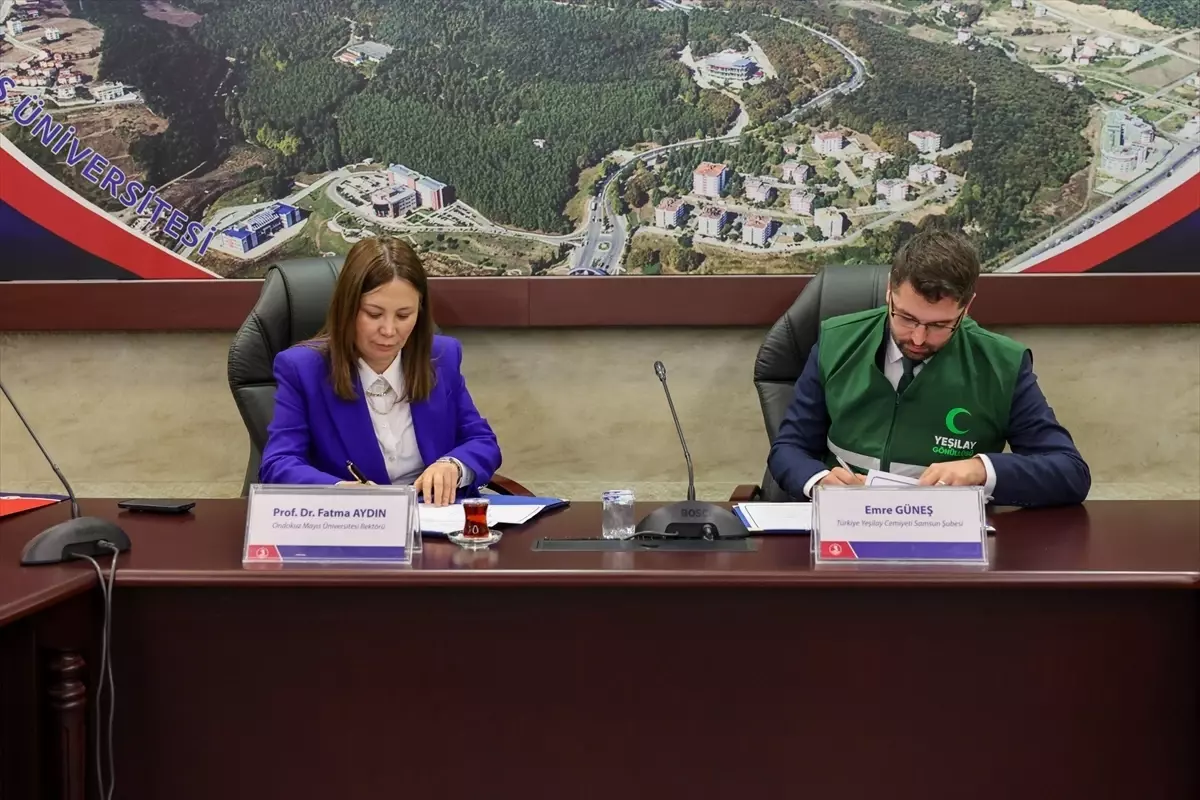 OMÜ ve Yeşilay'dan Bağımlılık Mücadelesine Ortak Protokol