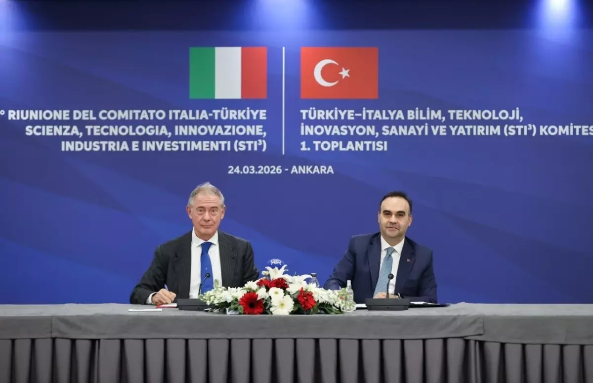 Türkiye-İtalya Bilim ve Teknoloji İşbirliği Komitesi Ankara’da İlk Oturumunu Gerçekleştirdi