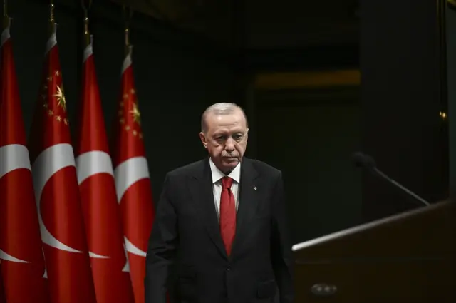 Erdoğan ve kabine üyeleri