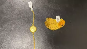 Çalınan ziynet eşyalarının fotoğrafı