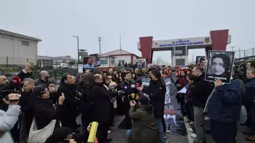 Yangın sonrası enkaz görüntüsü