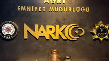 Ağrı'da Tırda Yakalanan 8,3 Kilo Sentetik Uyuşturucu Operasyonu
