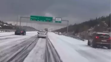 Kazanın gerçekleştiği yolun görüntüsü