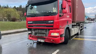 Kazanın gerçekleştiği bölgenin yol görünümü