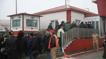 Yangın sonrası fabrikadan hasar görüntüsü