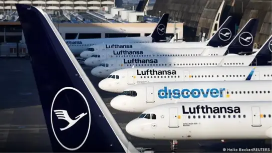 Lufthansa uçakları