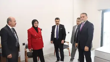 Rukiye Toy, Sivas Eğitim Merkezi İnşaatını Yerinde İnceledi