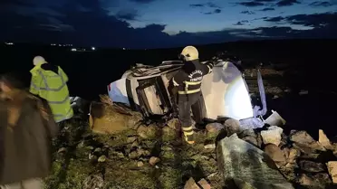 Kaza sonrası çekilen fotoğraf