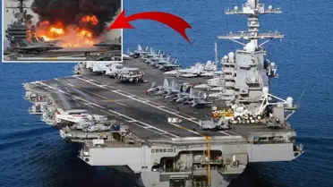 USS Gerald R. Ford, Souda Üssü'nde Bakım Çalışmalarına Başladı