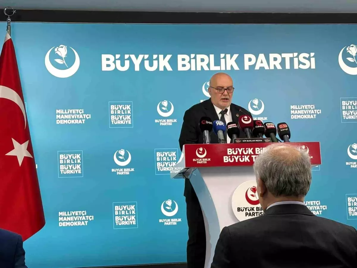 BBP Genel Sekreteri Yelis, Muhsin Yazıcıoğlu Suikast Dosyasının Açığa Çıkmadığını Tekrarladı