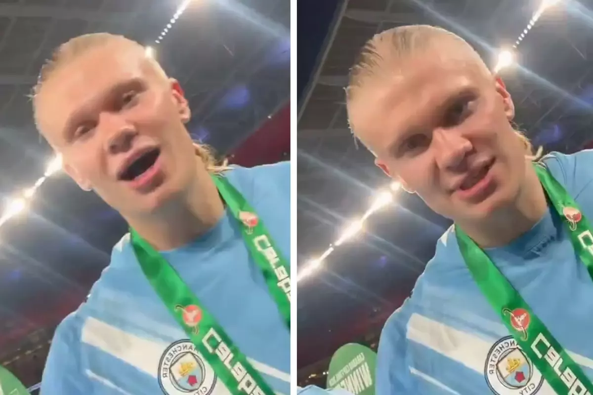 Manchester City Lig Kupası’nı Kaptı, Haaland’ın ‘Elhamdülillah’ Sözü Sosyal Medyayı Salladı