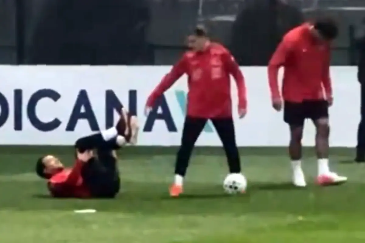 Kerem Aktürkoğlu ve Yunus Akgün'ün Antrenmandaki Neşeli Anları Milli Takım’da Belli Oldu