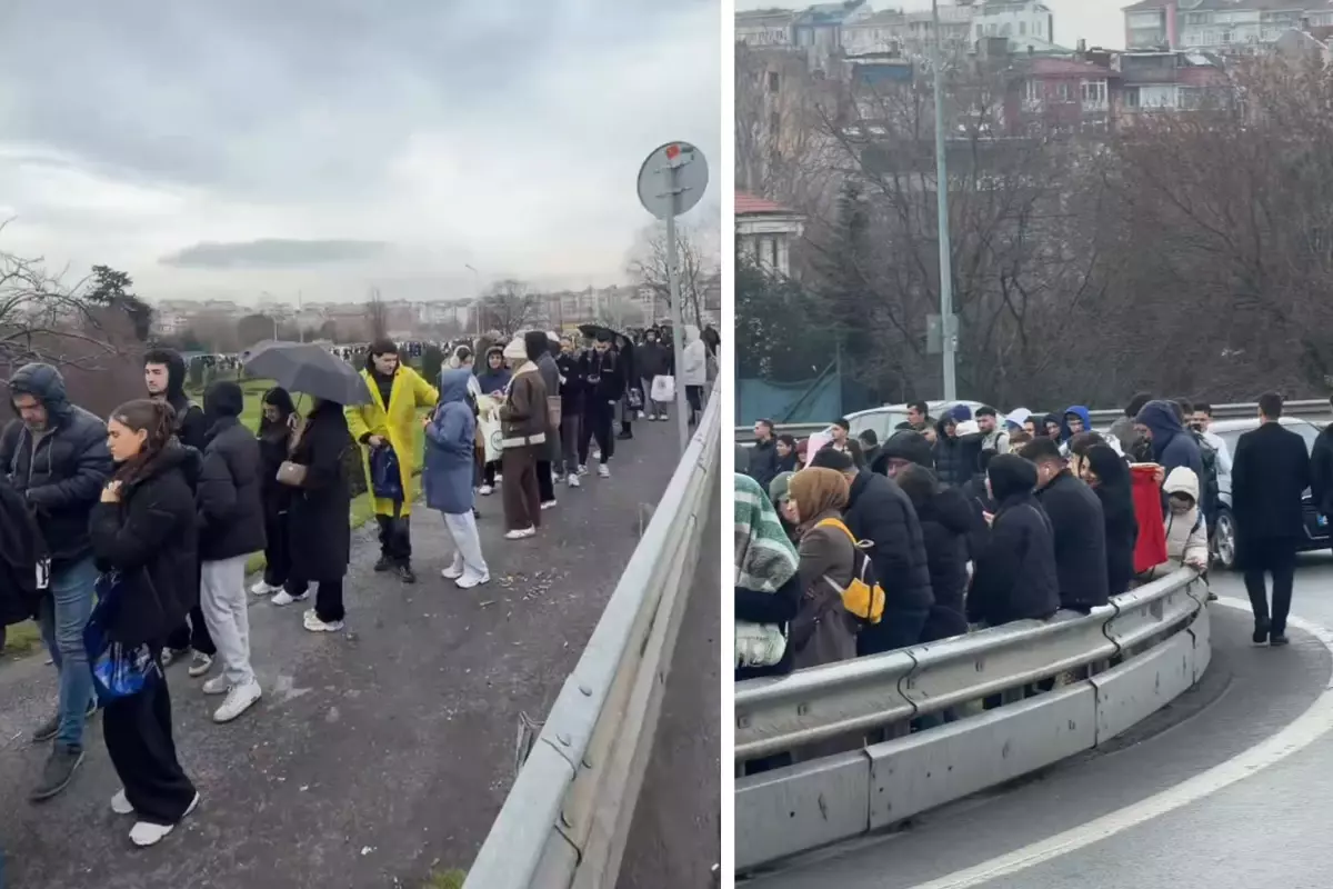 Yağmurda Bile Fenerbahçe Taraftarları Guendouzi, Nene ve Chérif'in İmza Törenine Akın Etti